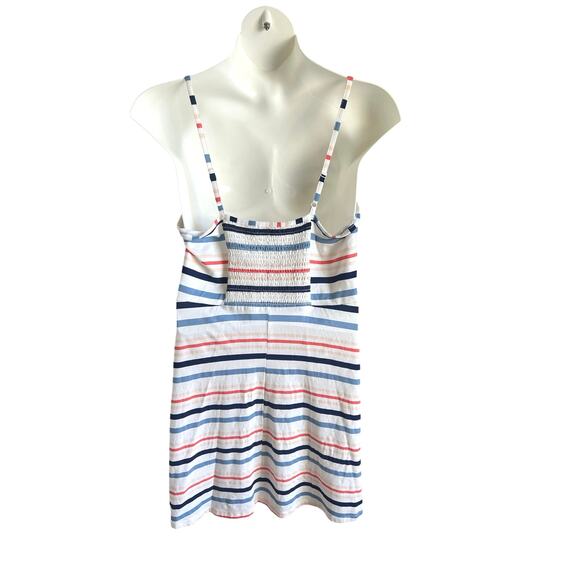 Faded Glory Striped Sundress XXL Americana Patriotic Vacation Resort‎ Beachy - Picture 2 of 4